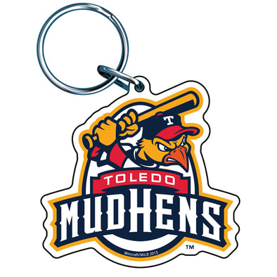 Toledo Mud Hens Primary Logo Acrylic Keychain