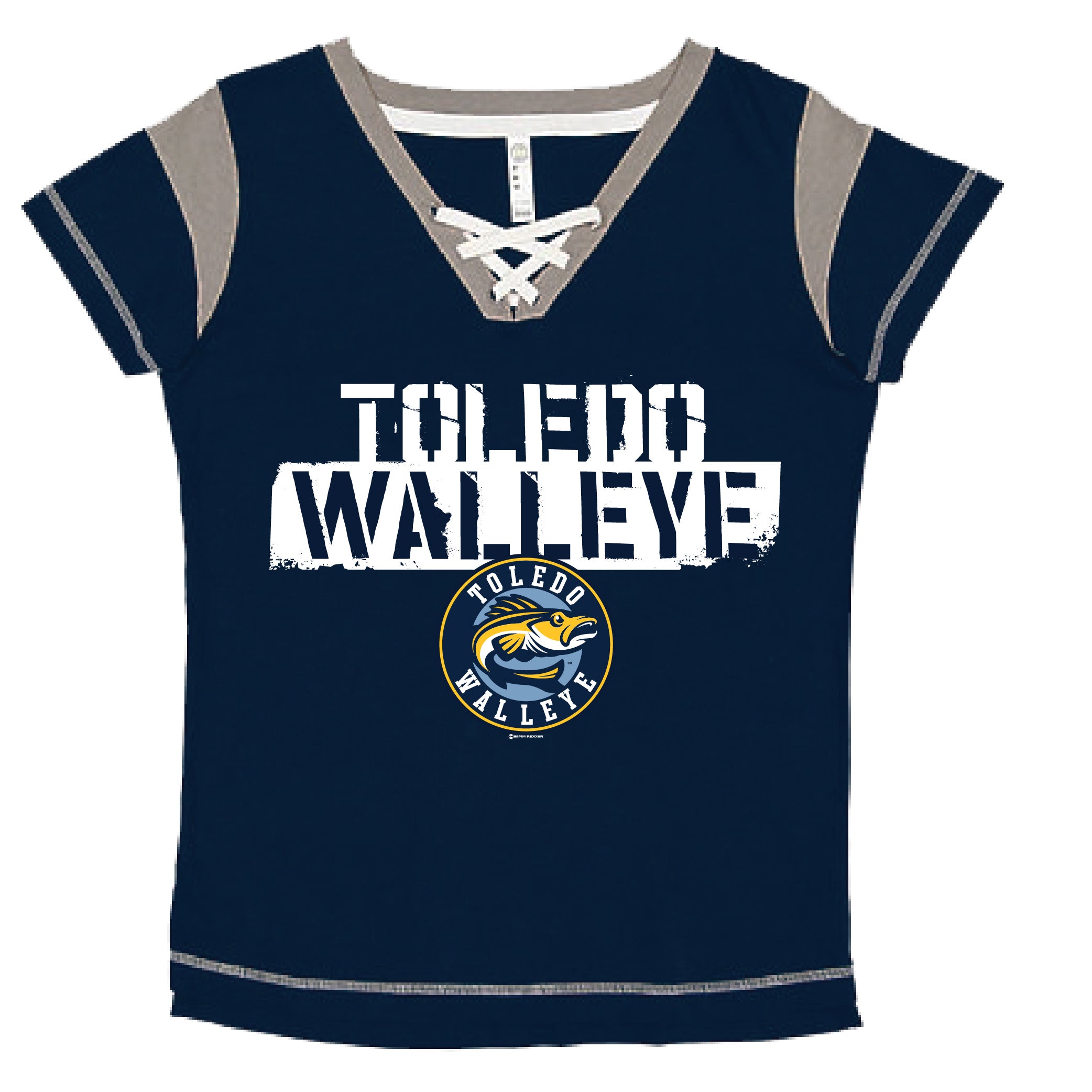 Toledo Walleye Payment Ladies Laces T-shirt – The Swamp Shop