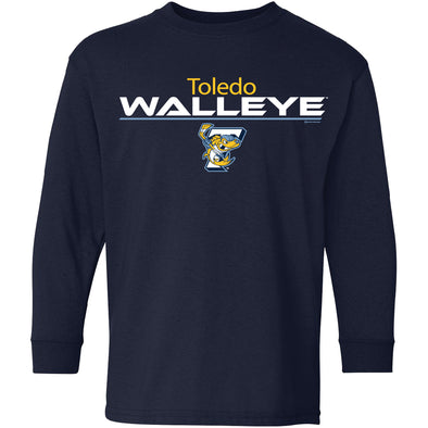 Toledo Walleye Youth Whose Long Sleeve T-shirt