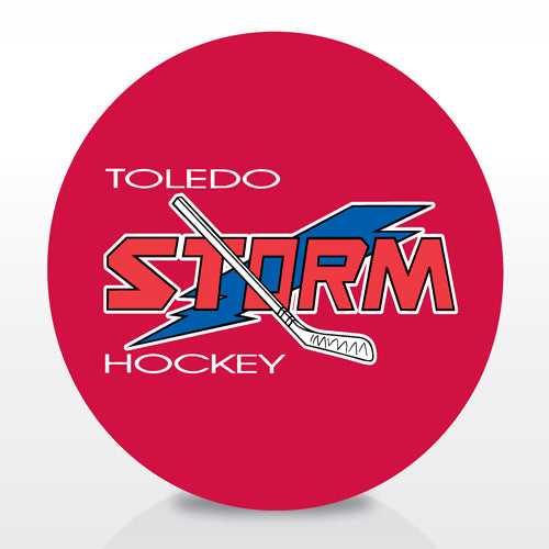 Toledo Storm Logo Puck