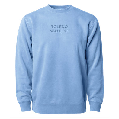 Toledo Walleye Embroidered Crewneck Sweatshirt