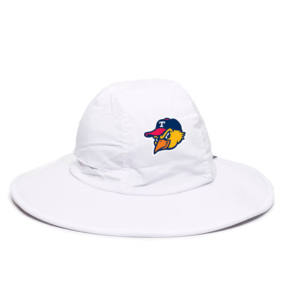 Toledo Mud Hens White Head Logo Boonie Cap