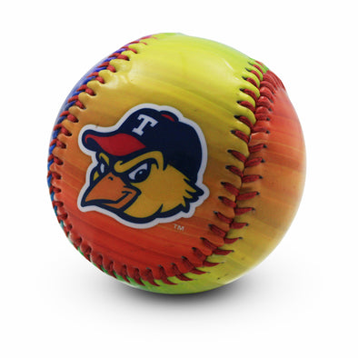 Toledo Mud Hens Rainbow Baseball